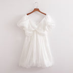 Spring Women Clothing Slim Mermaid Fabric Short Dress