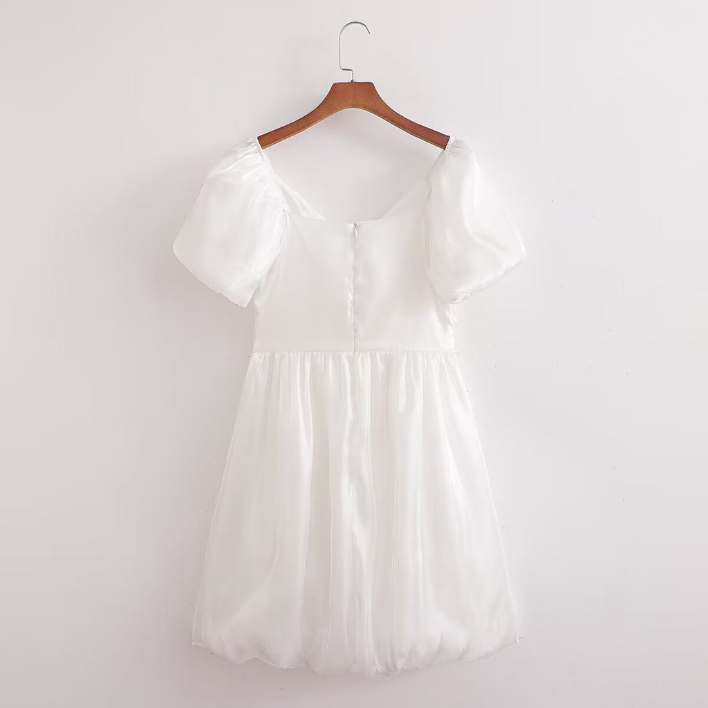 Spring Women Clothing Slim Mermaid Fabric Short Dress