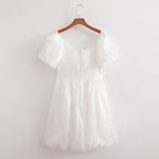 Spring Women Clothing Slim Mermaid Fabric Short Dress
