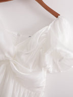 Spring Women Clothing Slim Mermaid Fabric Short Dress