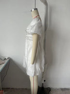 Spring Women Clothing Slim Mermaid Fabric Short Dress