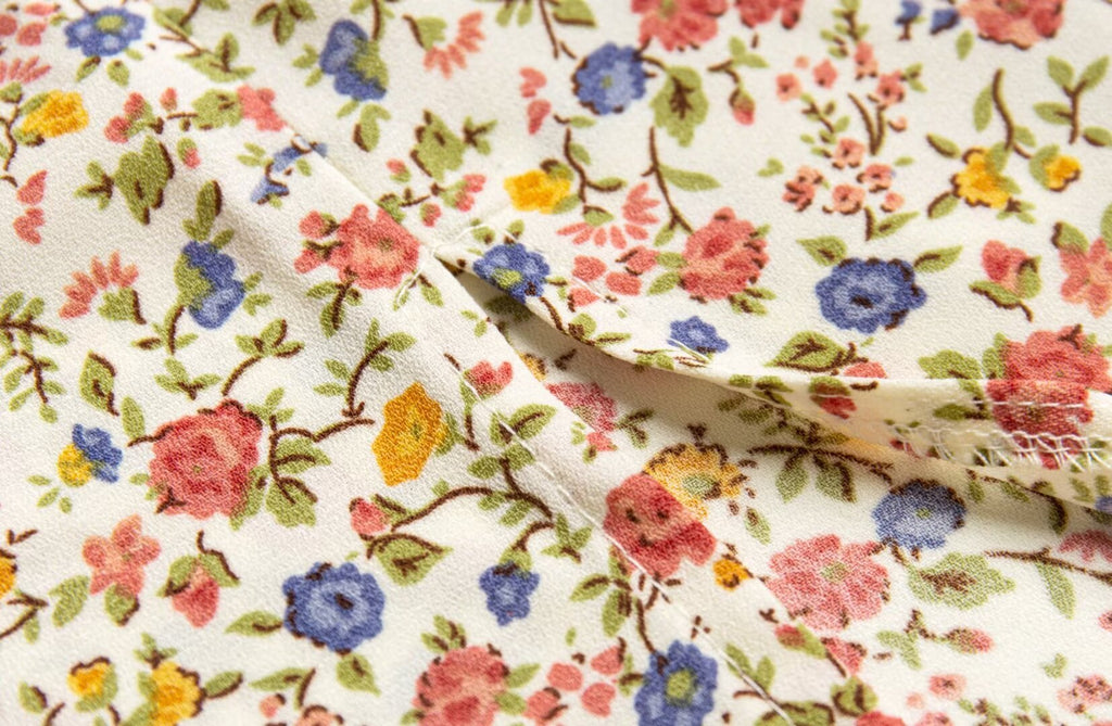 Floral Square-Neck Cami Dress