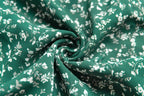 Women's Square-Neck Floral Tie Smocked Cutout Puff-Sleeve A-Line Mini Dress
