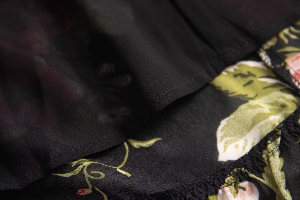 Women's Floral Printed Strap Dress