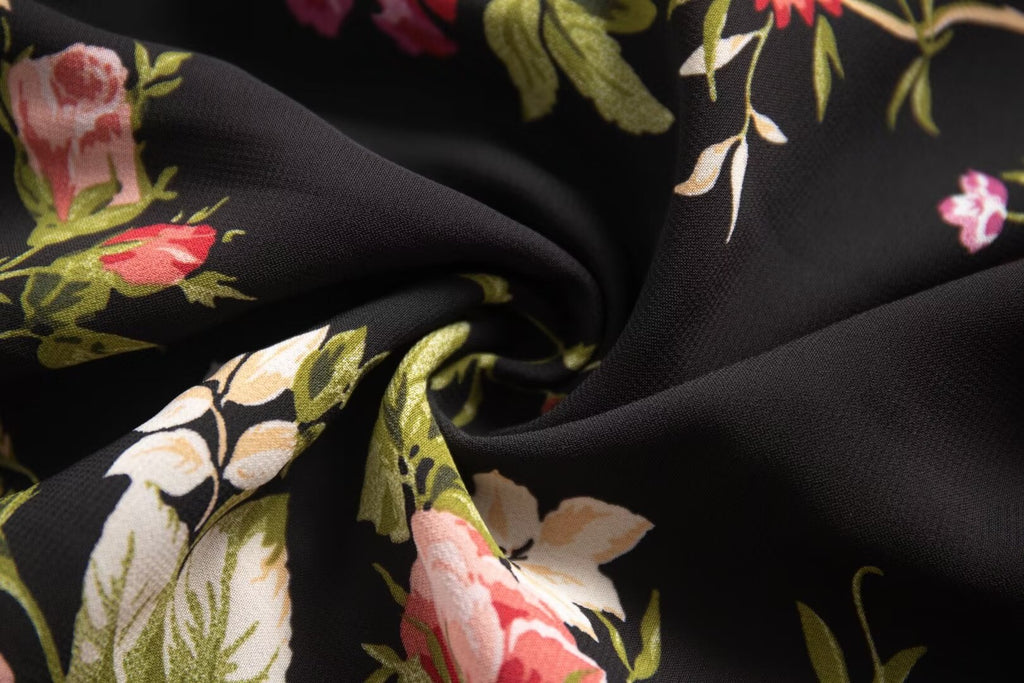 Women's Floral Printed Strap Dress