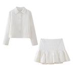 Women's Skirt Suit Two-Piece Set