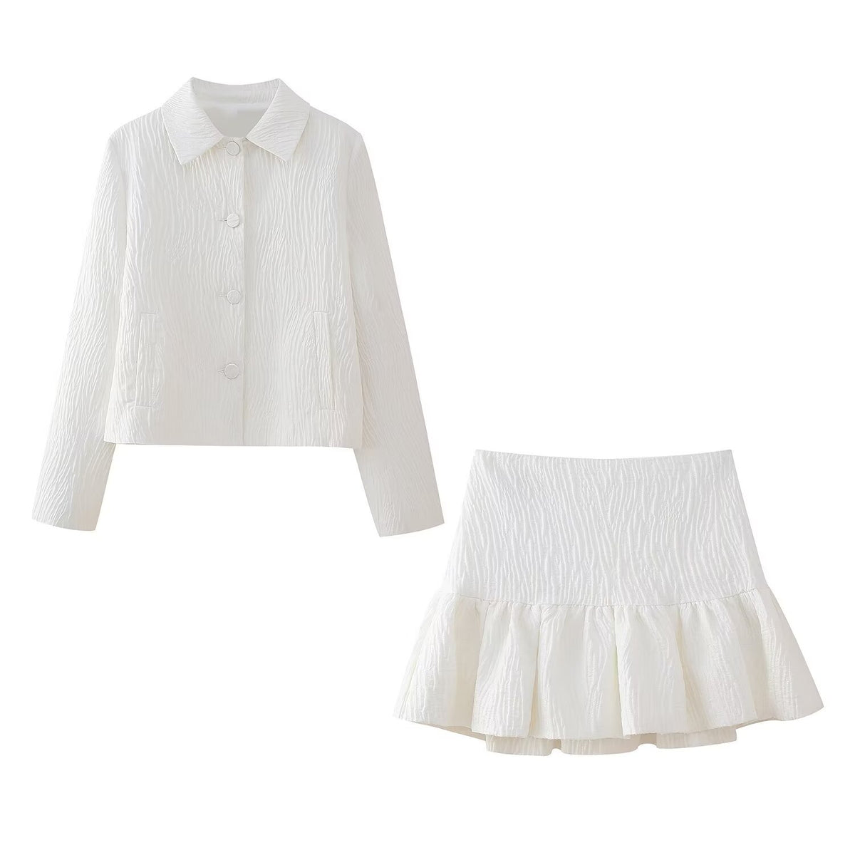 Women's Skirt Suit Two-Piece Set