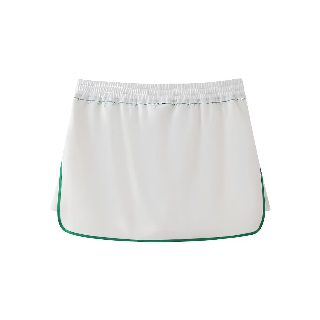 Piping Culottes Shorts