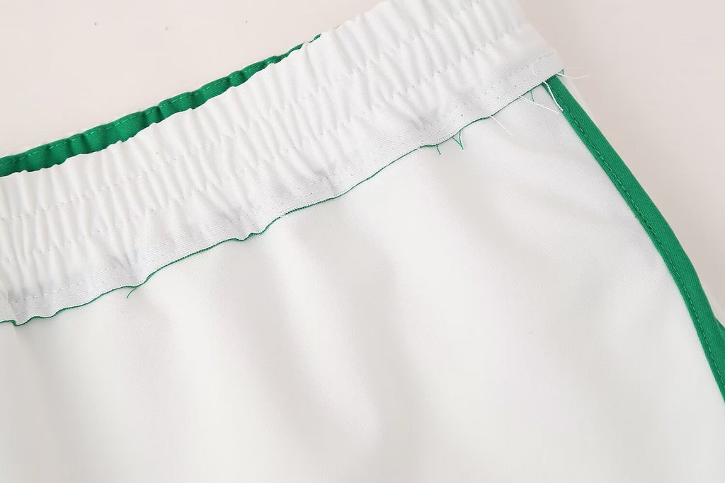 Piping Culottes Shorts
