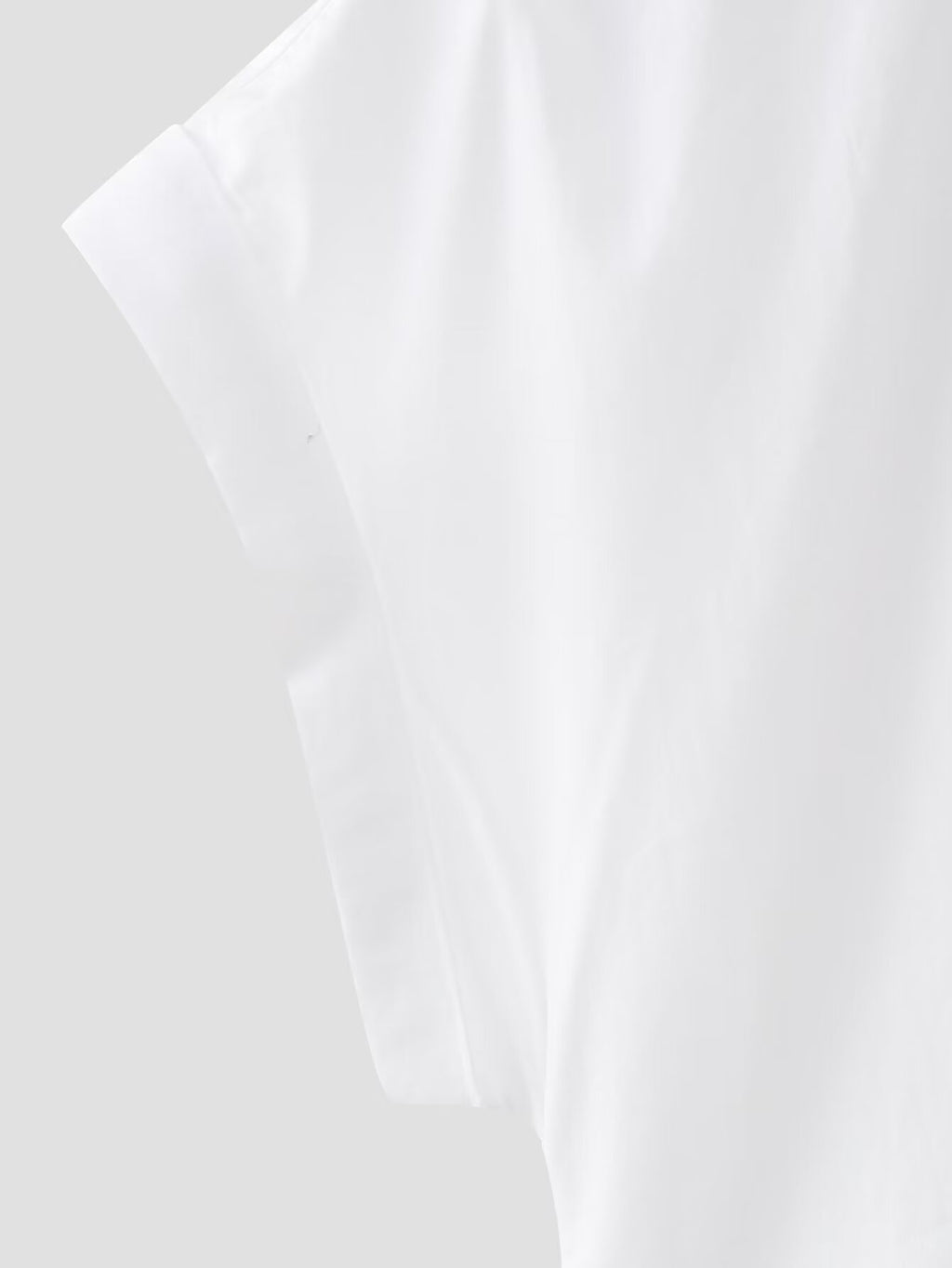Women's Bow Tie Detail Short Sleeve Poplin Shirt