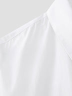 Women's Bow Tie Detail Short Sleeve Poplin Shirt