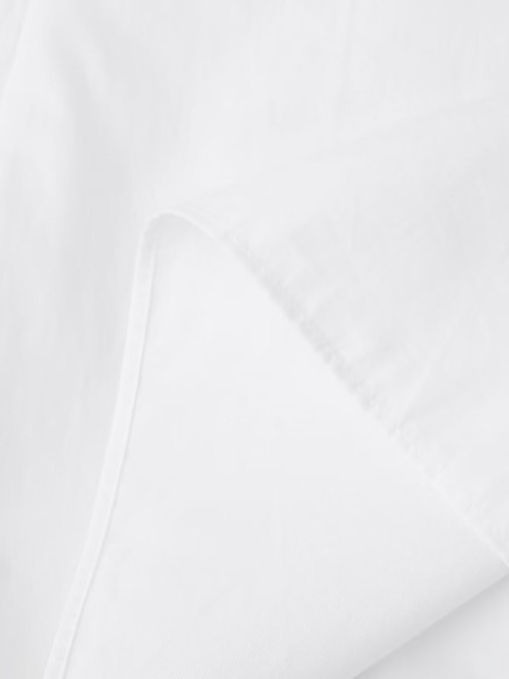 Women's Bow Tie Detail Short Sleeve Poplin Shirt