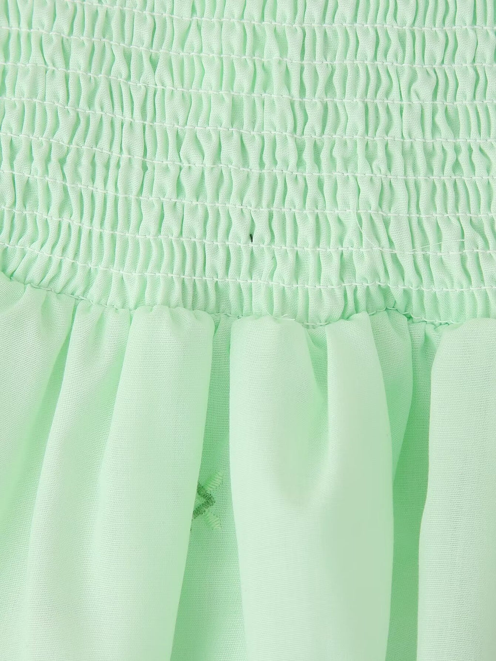 Embroidered Tube Top