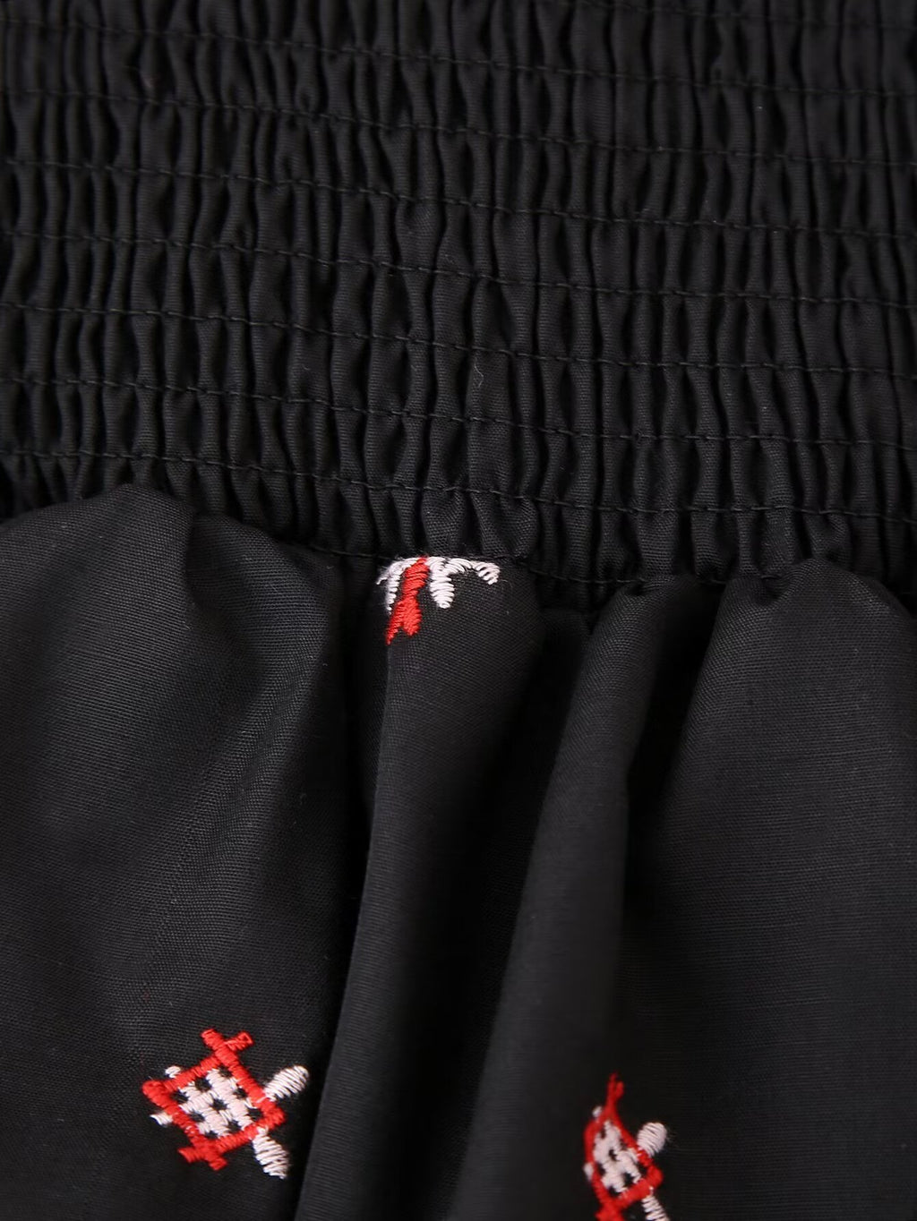 Embroidered Tube Top