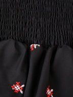 Embroidered Tube Top
