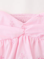 Embroidered Tube Top