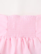 Embroidered Tube Top