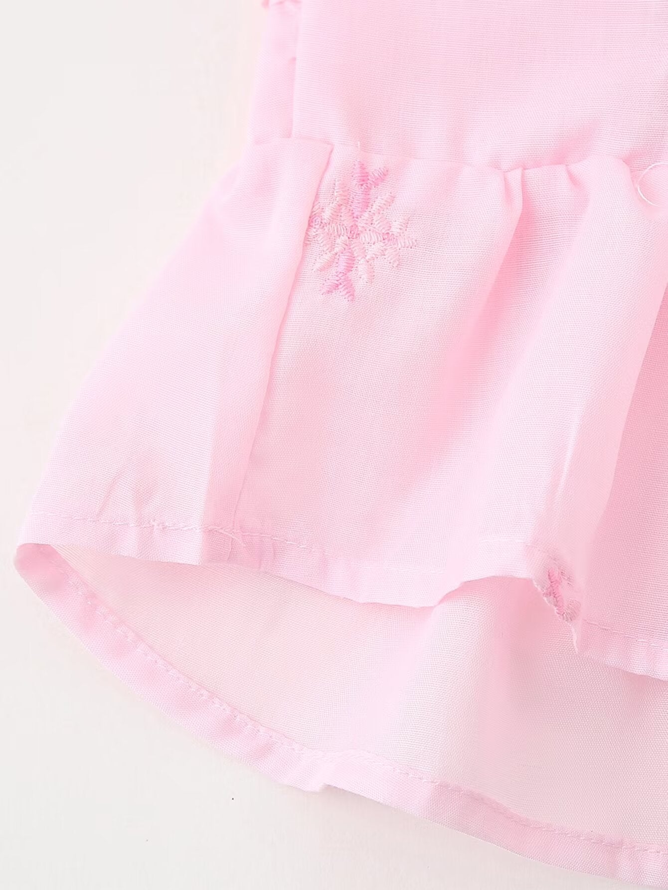 Embroidered Tube Top