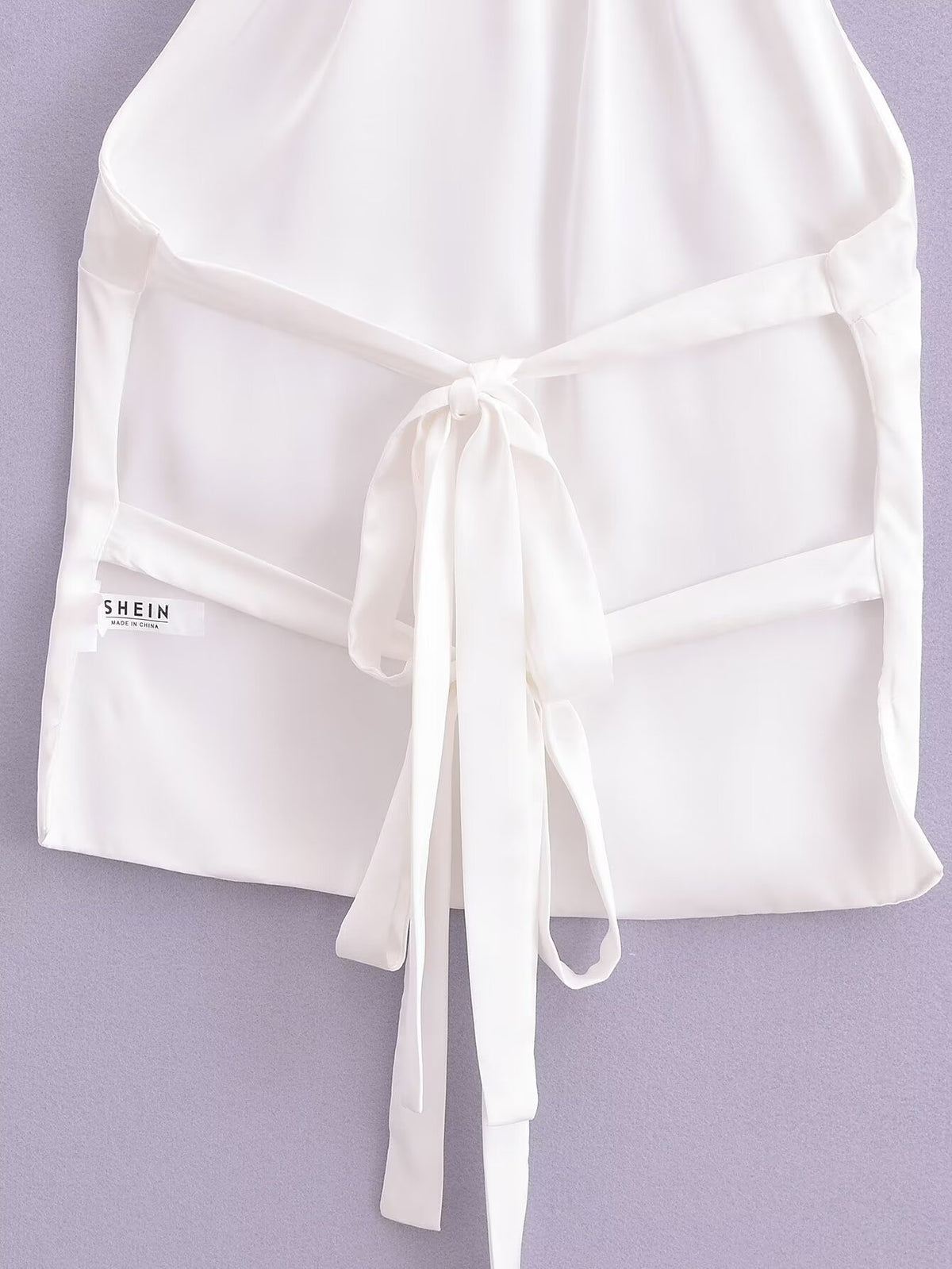 Women's Satin Halter Top Vest