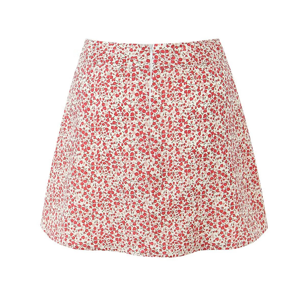 Women's Summer Women Floral A Line Skirt