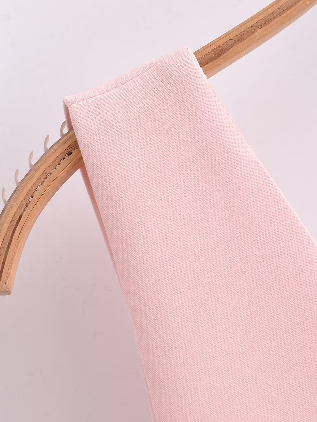 Pink Gem-Button Spaghetti-Strap Dress