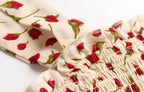 Women's Spring French Vintage Bottom Small Floral Dress