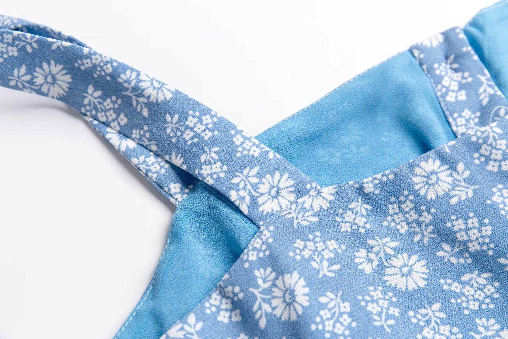Vintage Floral Button Cami Midi Dress