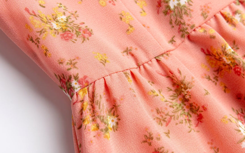 Floral Cami A-Line Midi Dress