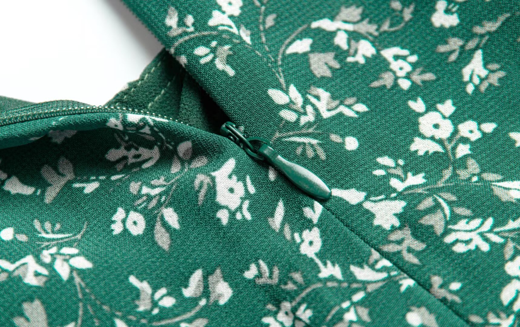 Vintage Floral Sleeveless Midi Dress