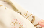 Women's Beige Floral Vacation Cami Dress