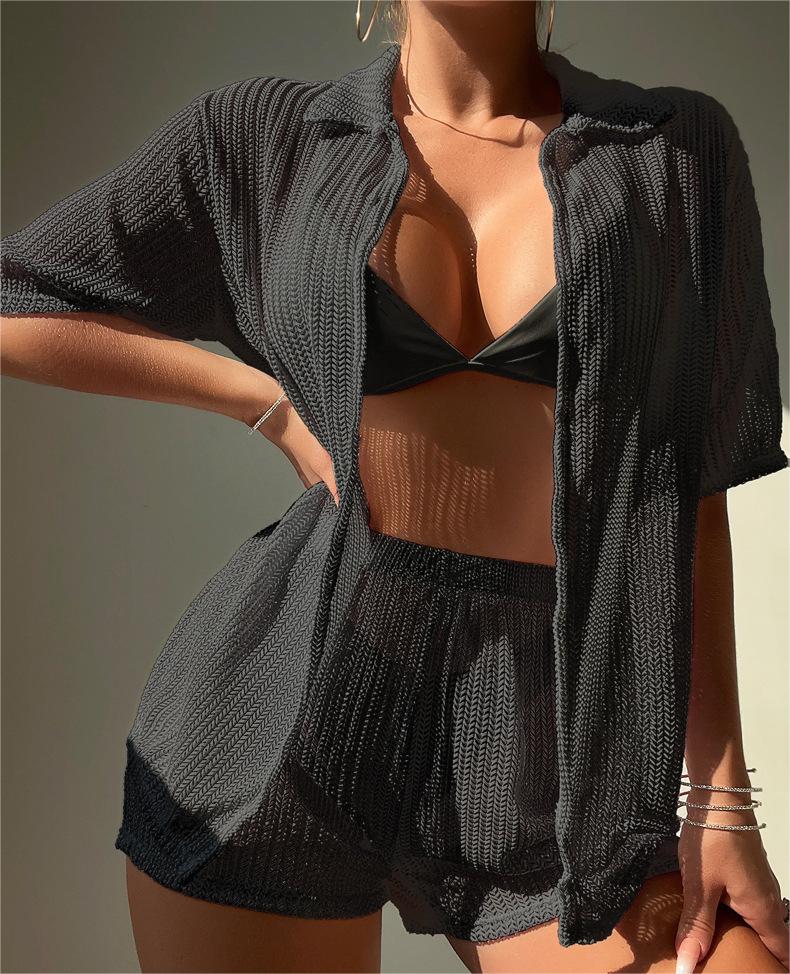 Black Cutout Bikini Swimwear
