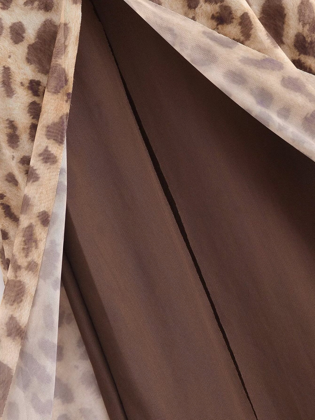 Elegant Leopard Print Strapless Dress