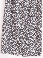 Women's Halter Floral Split Sleeveless Midi Dress