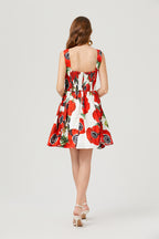 Women's 's Floral Print A-Line Dress