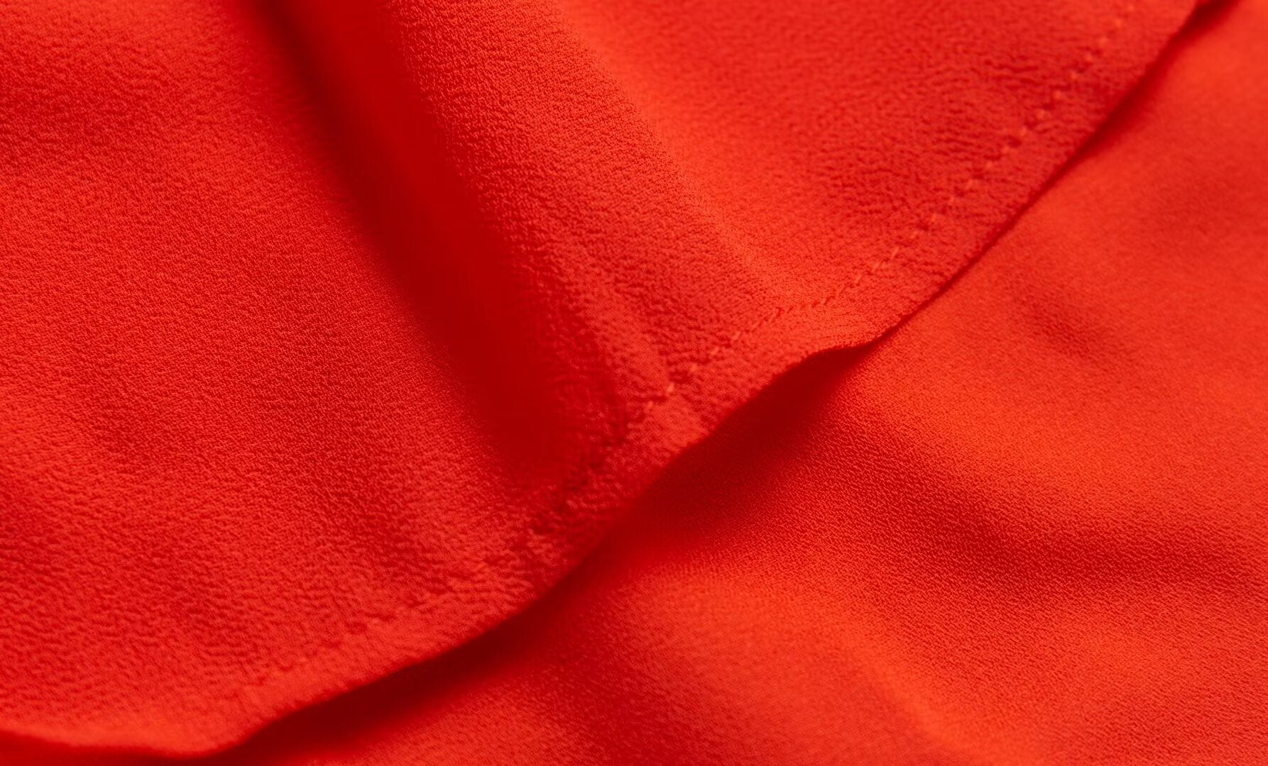 Women's Red Lace Puff-Sleeve Ruffle Dress