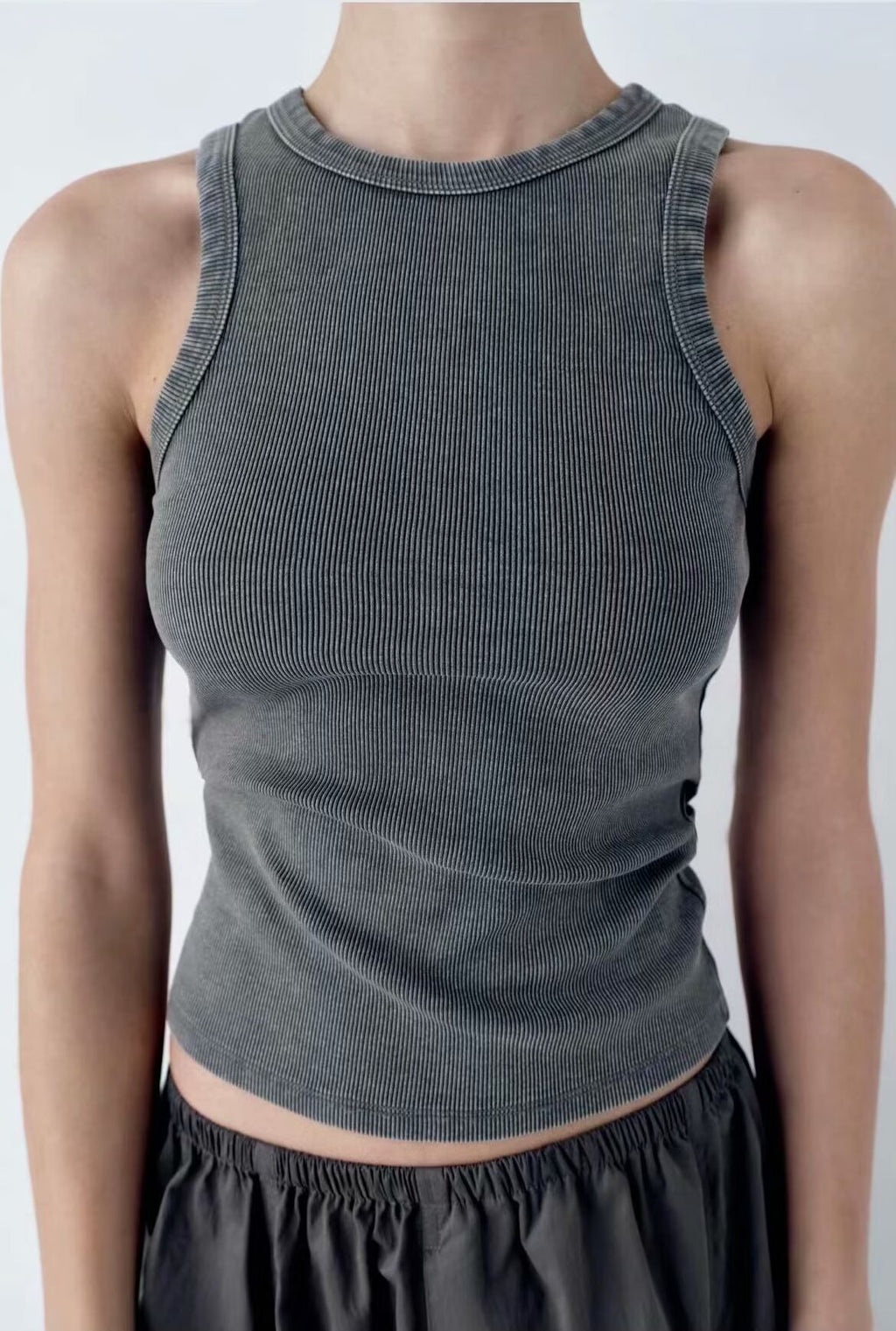 's Classic Vest Knitted Stretch Small Sling Outerwear Bottoming