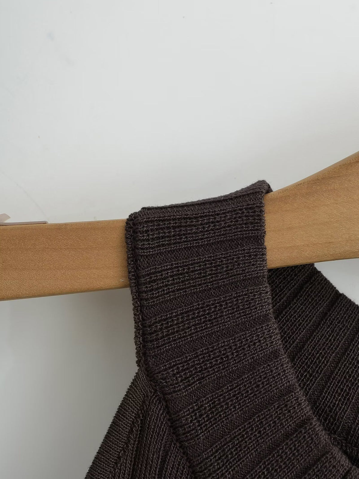 's Vest Brand Thread Fitted Top Crew Neck Bottoming Shirt