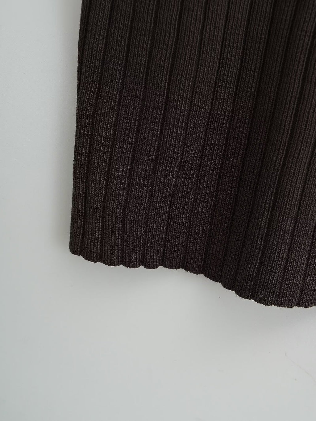 's Vest Brand Thread Fitted Top Crew Neck Bottoming Shirt