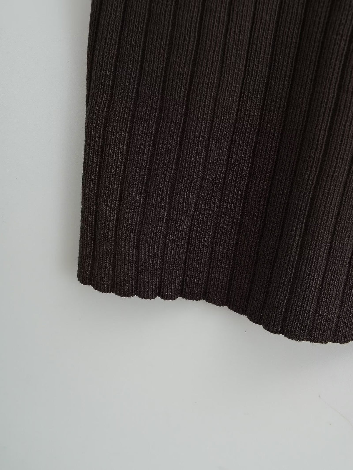 's Vest Brand Thread Fitted Top Crew Neck Bottoming Shirt