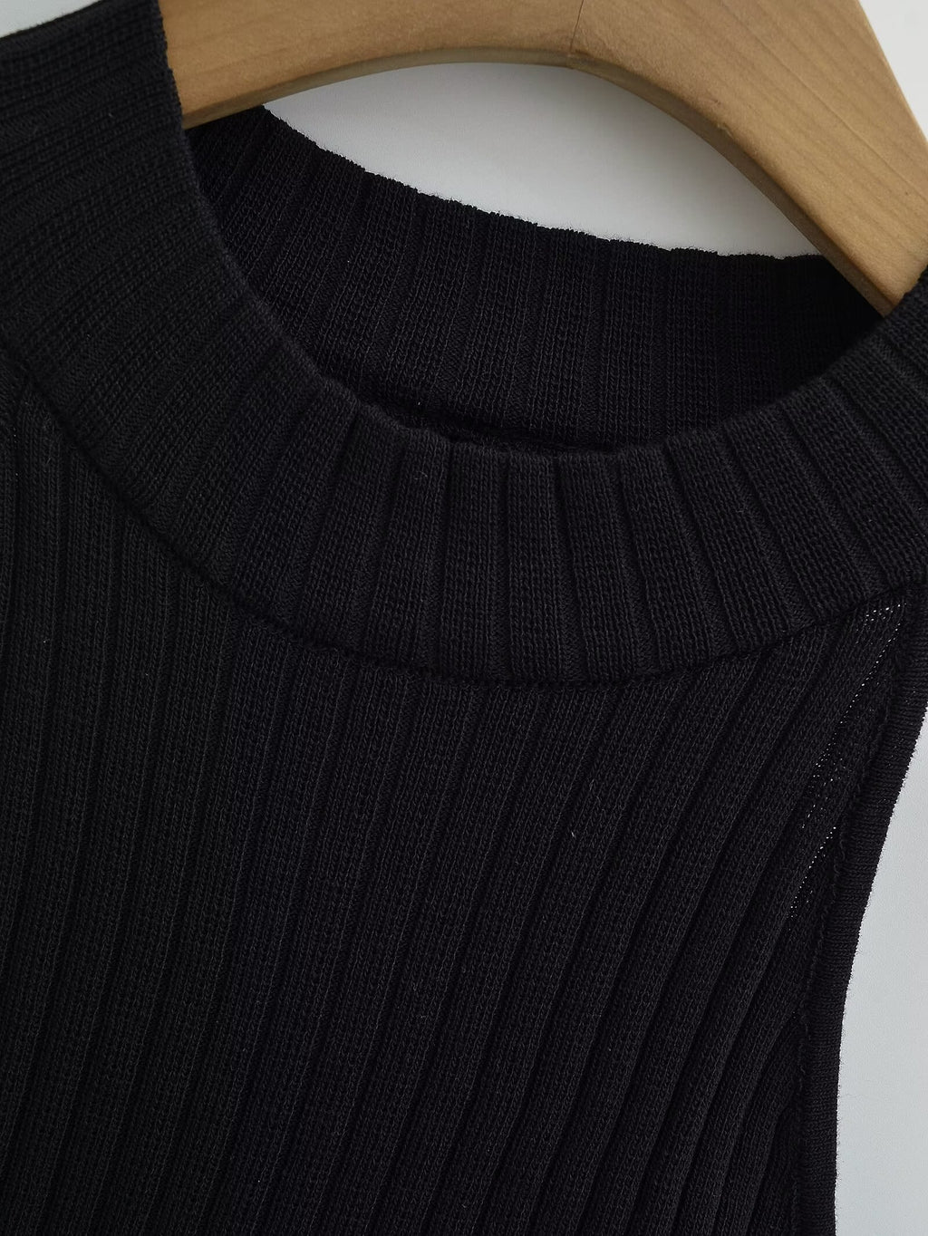 's Vest Brand Thread Fitted Top Crew Neck Bottoming Shirt