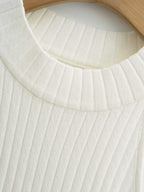 's Vest Brand Thread Fitted Top Crew Neck Bottoming Shirt