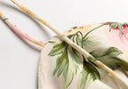 Women's Floral High-Waist Side-Slit Dress