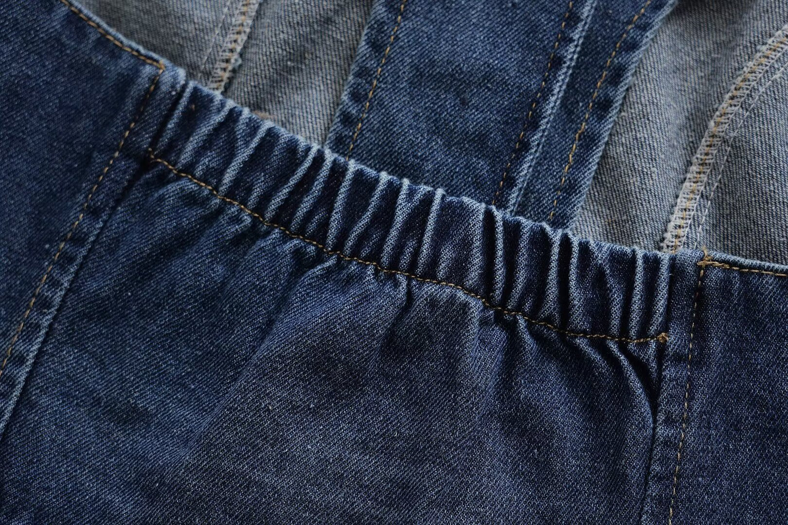 Women's French Denim Halter Vest Top