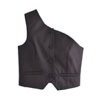 Early Slim Fit Asymmetric Vest Top