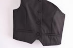 Early Slim Fit Asymmetric Vest Top
