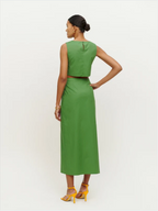 Women's Spring Street Solid Color Cropped Small Top Slim Fit Mid Length Skirt Set