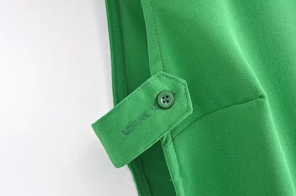 Women's Spring Street Solid Color Cropped Small Top Slim Fit Mid Length Skirt Set