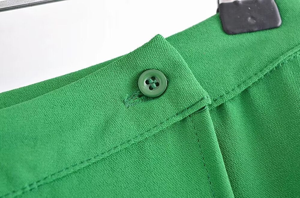 Women's Spring Street Solid Color Cropped Small Top Slim Fit Mid Length Skirt Set