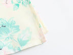 Women's V-Neck Short Sleeve High-Waist Printed Dress