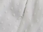 Women's V-Neck Lace Ruffle Sleeveless Maxi Dress
